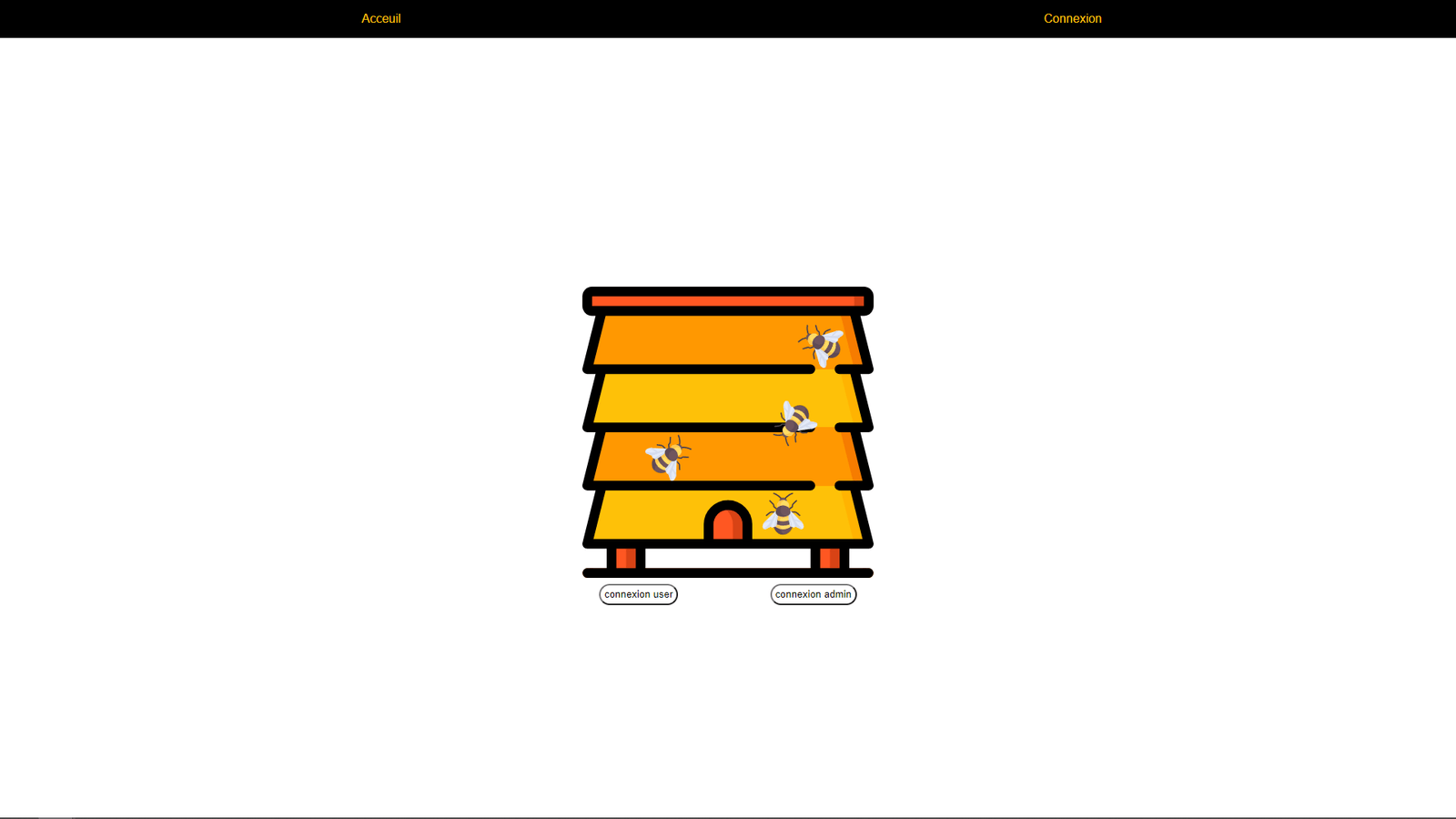 home page project bts